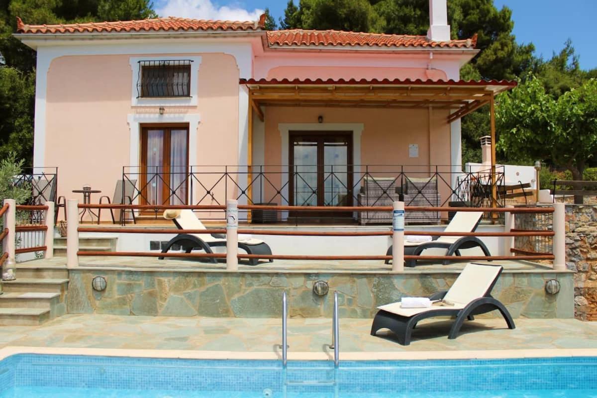 Villa Tenedos Szkópelosz Kültér fotó